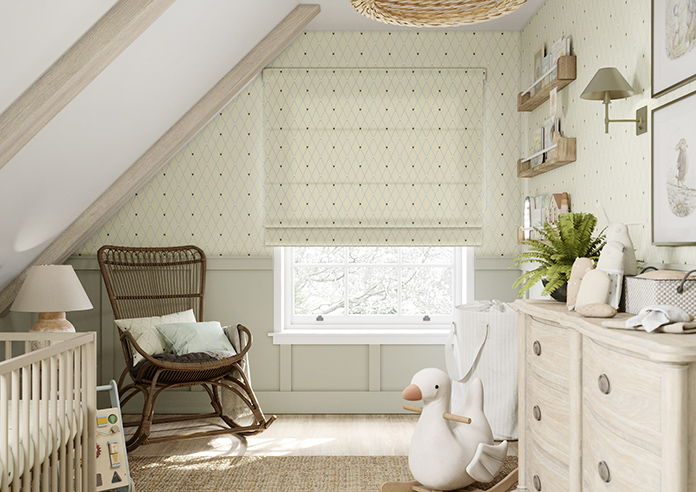 Puddle Down, Trellis Shell - Roman Blind - Image 3